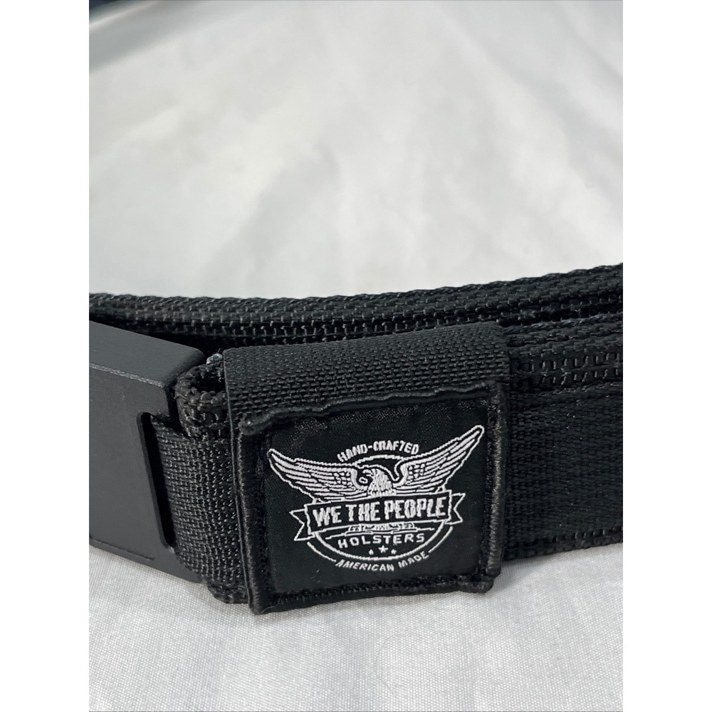 We The People Holster Tactical EDC Gun Belt Black Nylon Quick Release XL 42 - 46 - Picture 2 of 10